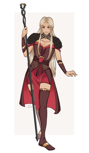 Commission for @nastymageling